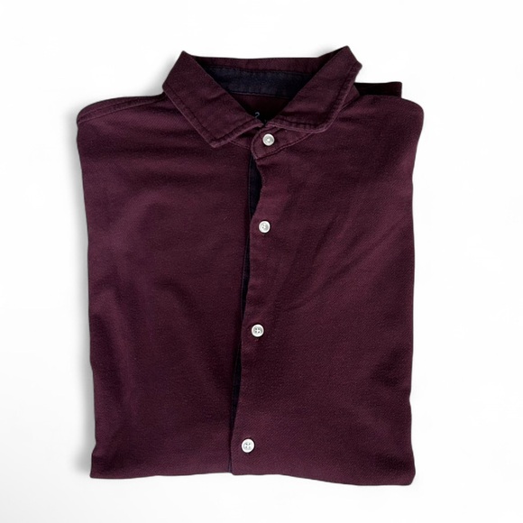 Bundle of 2 Men’s XL Tailorbyrd Long Sleeve Button Down Shirts - Picture 2 of 5